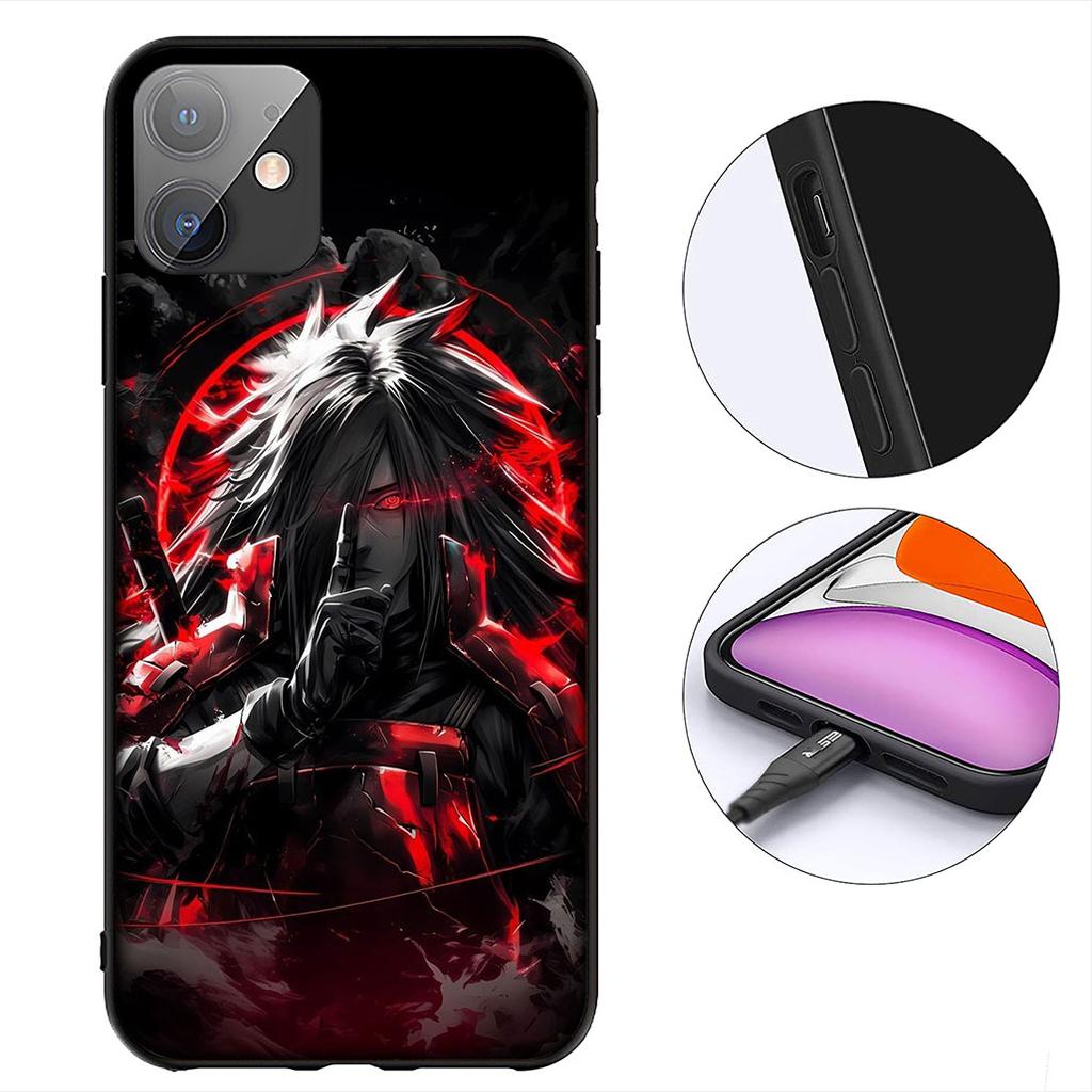 Itachi Uchiha Madaras Narutos Akatsuki Cover for Apple iPhone 16 17 Air 14 15 Pro Max Plus 16+ 16E 14+ ProMax Coque Case