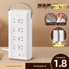 Intelligent Portable Vertical USB Power Strip with Multi-Slot and Anti-Overload Protection