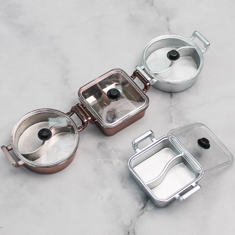 Кукольный домик Мини-Горшок Обеденная Тарелка Китайская Кухня Кастрюля Кухонная Посуда Модные Аксессуары Для Кукольного Дома Мебель Игрушки