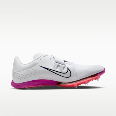 Nike Long Jump Elite White Bright Crimson Obsidian