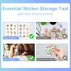 Reusable Sticker Book A5 Size Sticker Collection Storage Book New Collecting Album  Adults