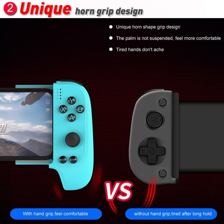 Новый дизайн, портативный игровой контроллер для мобильного телефона, джойстик, беспроводной игровой контроллер Bluetooth 4,0 для смартфонов Android IOS