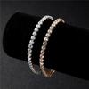 Crystal Bracelet Bangle Stretch Bling Single Row Rhinestones Bracelets For Women Elasticity Wedding Bridal Gift Jewelry