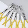 Премиальные плоскогубцы с длинными губками для свечей зажигания - Безопасная конструкция с кольцевым носом, Нескользящие рукоятки, Эффективный инструмент для обслуживания двигателя