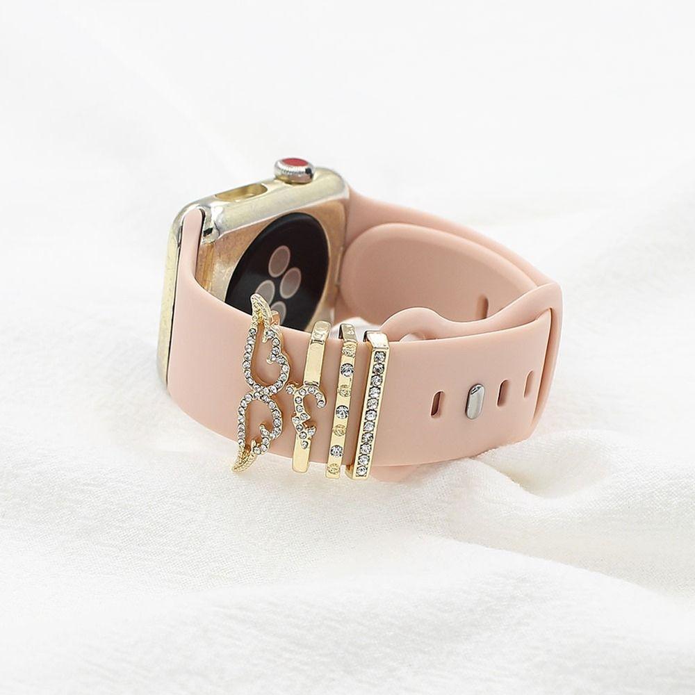 Модная брошь с бриллиантами на запястье, подвески, ремешок, аксессуары, украшение для часов, декоративное кольцо