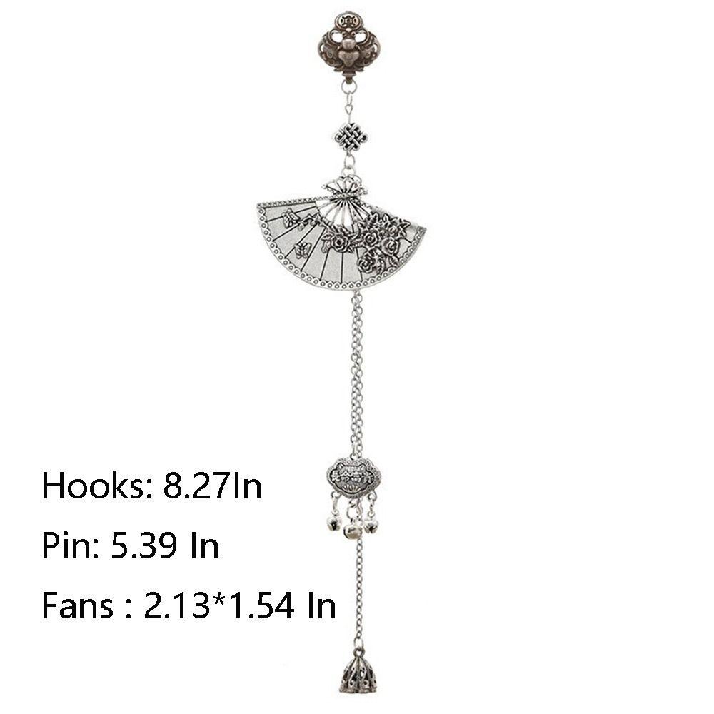 Cheongsam Decoration Women's Accessories Fan-Shaped Pin Chinese Style Brooch Plum Blossom Brooch