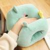 Keep Warm Office Nap Pillow Super Soft Pillow Stuffed Toy Hand Warmer Plush Pillow  Winter