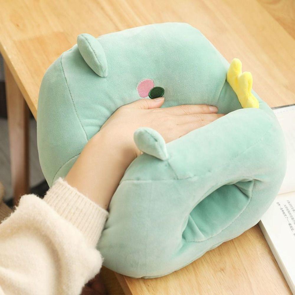 Keep Warm Office Nap Pillow Super Soft Pillow Stuffed Toy Hand Warmer Plush Pillow Winter