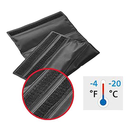 Сумка-холодильник для вина, пакет со льдом, портативный быстрозамораживающий гель, складной, застежка-липучка, универсальный, для пикника на открытом воздухе, охладитель для пивных бутылок