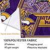 Minnesota Vikings Wall Tapestry Aesthetic Wall Hanging Printed Fabric Blanket Decorative Tapestries for Bedroom Living Room Home Decor