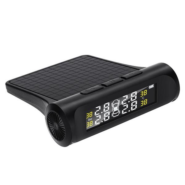 ЖК-цифровой манометр в шинах TPMS Высокоточный с внешним датчиком Беспроводная система контроля давления в шинах Обнаружение давления измерительного типа