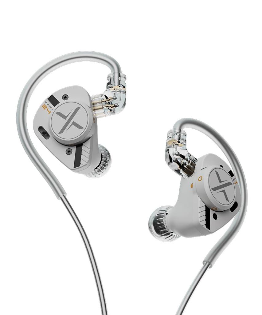 Fanmusic ooopusX Op.24 2DD Плюс 4BA Гибридные Внутриканальные Наушники HiFi Проводные Мониторные Наушники 3,5 мм Микрофон