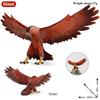 Oenux Дикие Птицы Животные Лес Ночной Орел Кондор Фигурки ПВХ Фигурка Садовое Украшение Образование Миниатюрная Игрушка Подарок для Ребенка