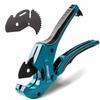 PVC Pipe Cutter, Heavy-Duty, Ratchet Type, 42mm Cutting Capacity, Includes Spare Blades