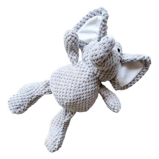 Плюшевая игрушка для собаки Интерактивная пищалка Мягкая игрушка в виде утки, кролика, осла, собаки Игрушка для жевания для собак, которые много грызут Маленькие, средние, большие собаки Любители апортировки