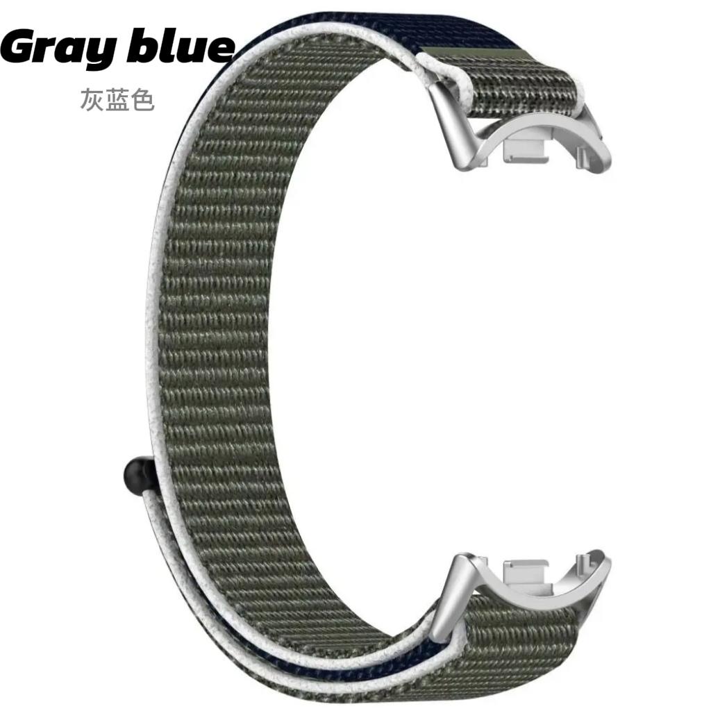 Нейлоновый ремешок-петля для браслета Xiaomi Smart Band 8, регулируемый эластичный браслет, ремешок для часов Mi Band 8, аксессуары