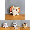 Chiikawa Hachiware Hand Holding Magnetic Plush Keychain With Cartoon Animal Design For Backpack Decor
