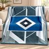 Hamburger SV blanket Flannel Blanket Soft Cozy Plush Throw for Sofa Bed Lightweight Home Decoration Outdoor camping