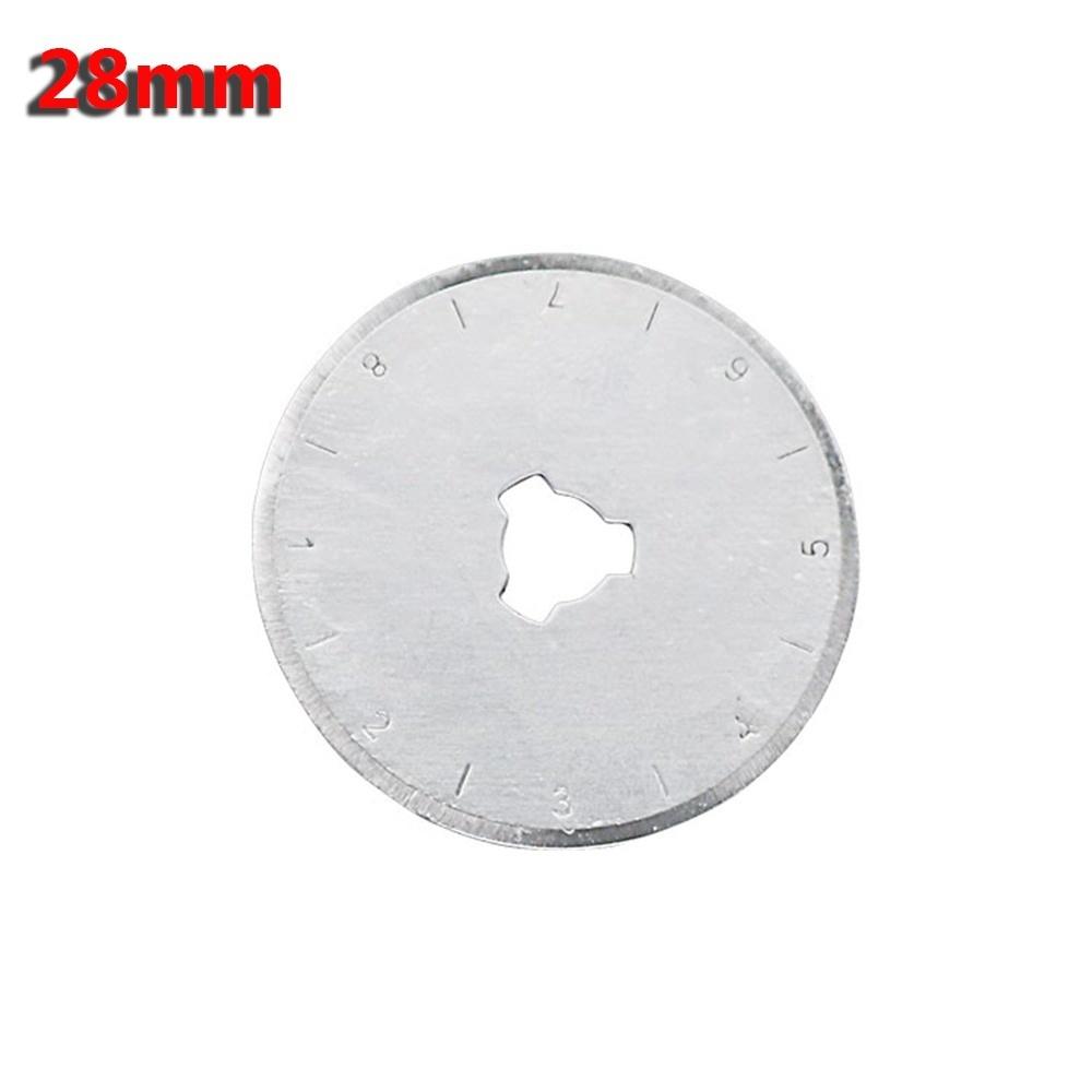 28/45/60 мм запасные части для лоскутных ремесел отрезанные домашние швейные инструменты круглые стальные роторные лезвия