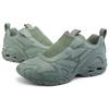 Mizuno Beams X Wave Rider 10 Тканевые слипоны Модные Универсальные Амортизирующие Нескользящие Прочные Легкие Низкие Повседневные Кроссовки D1GD211601