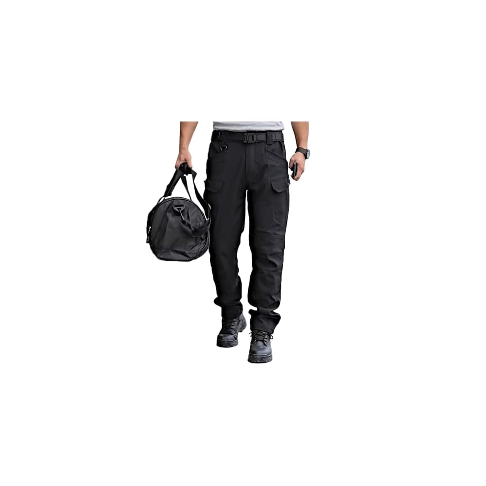 Anzn Cargo Pants for Men - Work Pants, Military Pants, Multifunctional, Workwear, Trousers, Hiking,