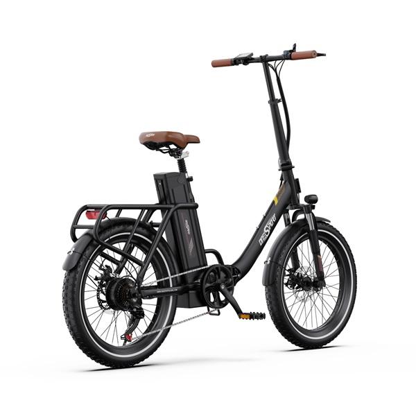 ONESPORT-OT16-2 Folding Electric Bike: 48V 250W Motor, 60-120KM Range, 17Ah Removable Battery, LCD Display, Perfect for City Commute