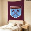 West Ham Wall Tapestry Aesthetic Wall Hanging Printed Fabric Blanket Decorative Tapestries For Bedroom Living Room Home Decor