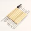11Pcs Clay Tools Set Metal Tipped Clay Sculpting Tools With Wood Handles Ideal