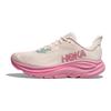 HOKA Clifton 10 Широкие Розовый Крем Женские Кроссовки Сухая Роза 1162050-RMD