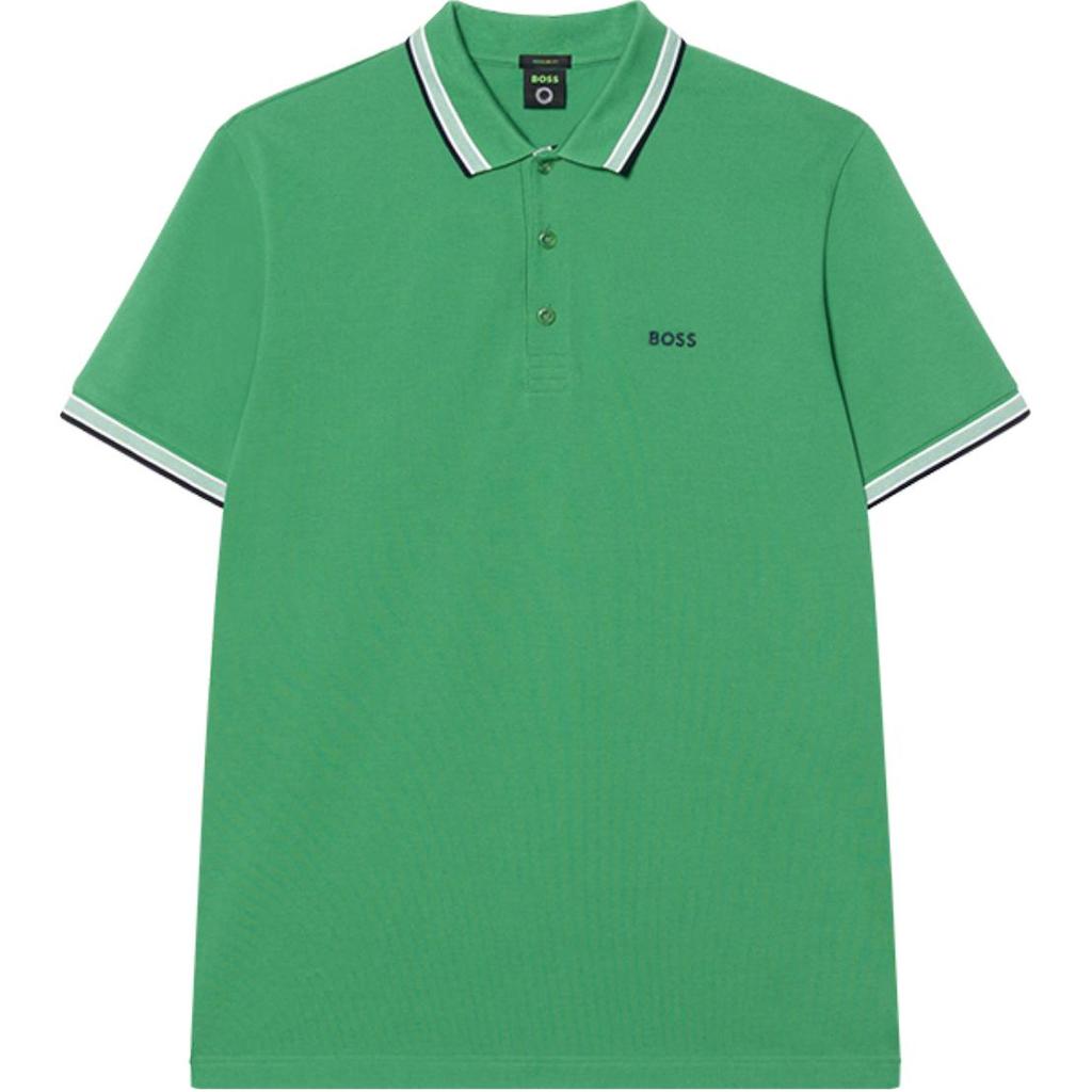 HUGO BOSS SS22 Polo Shirt Men's Green 50468983-364