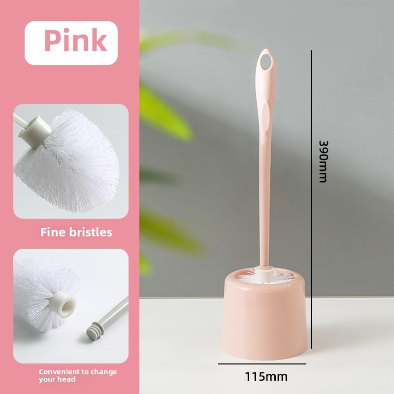 Household Long Handle Soft Bristles No Dead Ends Toilet Brush