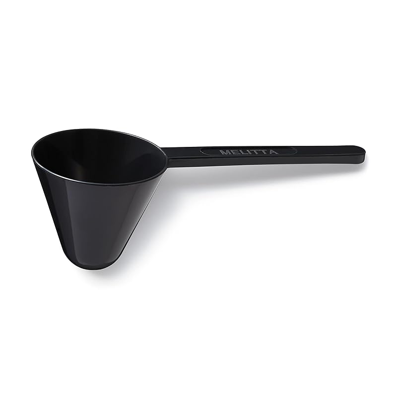 Melita Melitta coffee dripper For 4~8 cups clear filter 1×4 With measuring spoon made of plastic CF-T