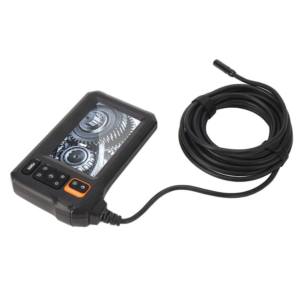 Endoscope Camera with Light IP67 Waterproof 1080P HD Sewer Inspection Snake Industrial Borescope 5m 16.4ft
