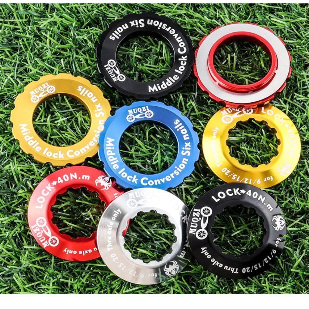 Thru-Axle Middle Lock Cover Bike Flywheel Lock Cover Bicycle Center Lock Cap Bike Center Lock Cover