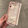 Clear Candy Color Bumber Phone Case For iPhone 17 16 15 14 13 12 11 Pro Max Plus Acrylic Shockproof Protective Back Cover