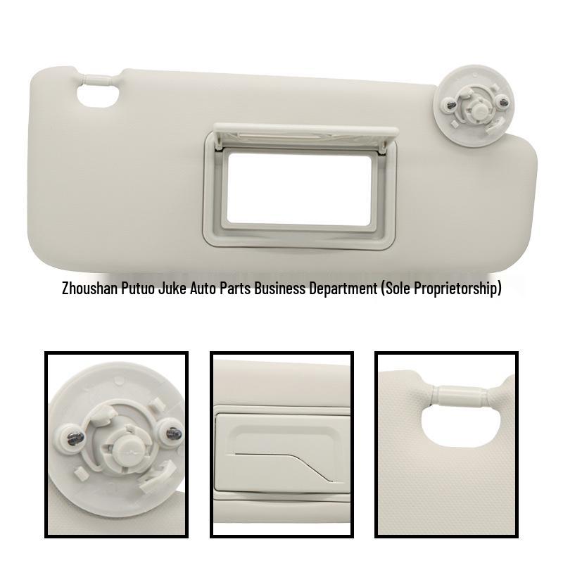 Солнцезащитные козырьки для Chevrolet Aveo/Sonic/Spark (2012-2019 гг.) - Серая пара