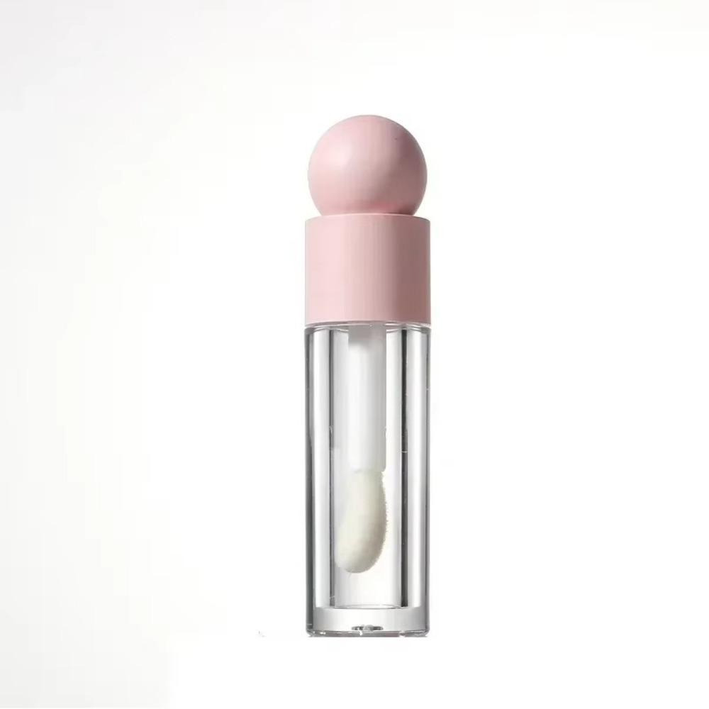 Матовый Прозрачный Розовый Пустой Флакон Диспенсер Толстый Стержень Контейнер для Блеска для Губ Тюбик для Блеска для Губ