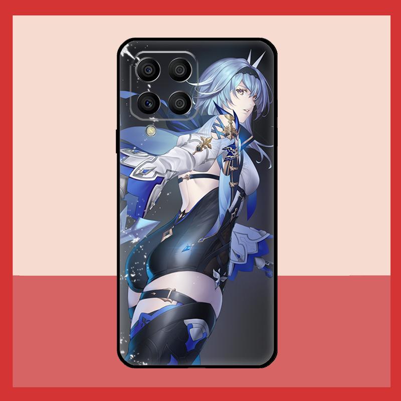 Чехол Genshin Impact Eula для Samsung Galaxy M56 M12 M06 M32 M52 M35 M55 M15 M11 M13 M14 M16 M36 M31 M53 M34 M54