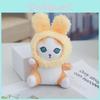 Adorable Bunny Ear Plush Toy Keychain Cute Cat Stuffed Animal Doll For Bags