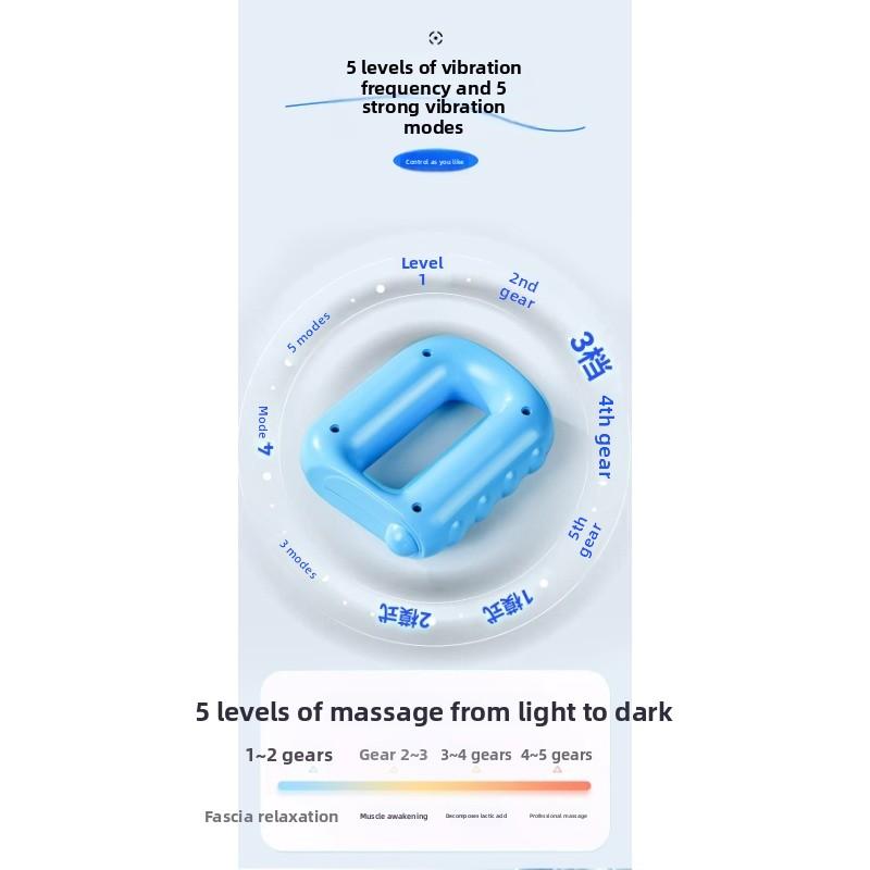 Фасциальное кольцо Фасциальный пистолет Массажное кольцо Вибрационный массажер Плечо и шея Кольцо для йоги Мини-машина для удаления жира Пояс для ленивых