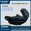 Подкрылок задний левый/правый для Ford Escort 19 - Модель JX7BA278B51AB
