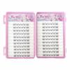 24 Rows 8-13mm Length False Eyelashes Easy to Wear DIY Lash Extension Kit  Makeup Enhancement