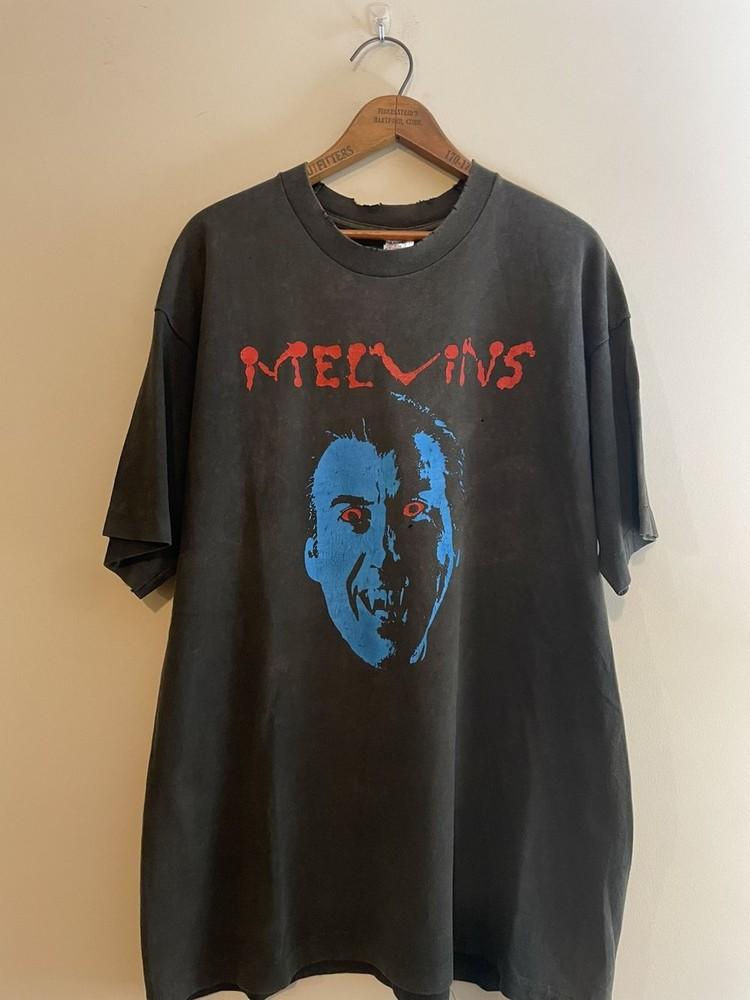 Винтаж 90-х Melvins Dracula Ретро Стиль Черная Унисекс Футболка Репринт S-5XL KH11352 Унисекс Футболка