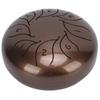 Tongue Drum Metal Pan Tank Handpan 5.5in Percussion Instrument Portable Set Kit with Mallet