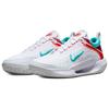 Nike Court Zoom NXT White Habanero Red Teal Women Sneakers Light-Silver Washed-Teal DH0222-136