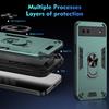 Чехол для Google Pixel 6a Магнитный автомобильный держатель Чехол для телефона с кольцом-подставкой