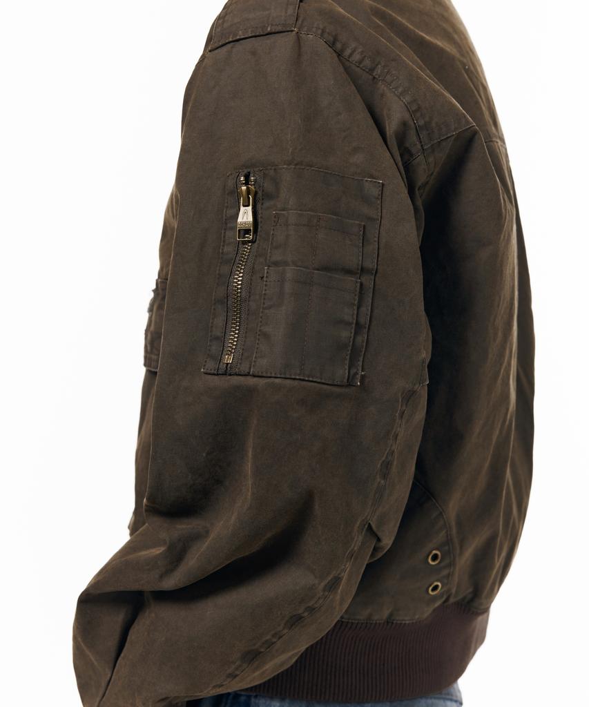 AAKAM Waxed Hunting Jacket (Brown)