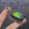 Triplet Opal Handmade Copper Wire Wrap Jewelry Pendant 3.07" E6i63