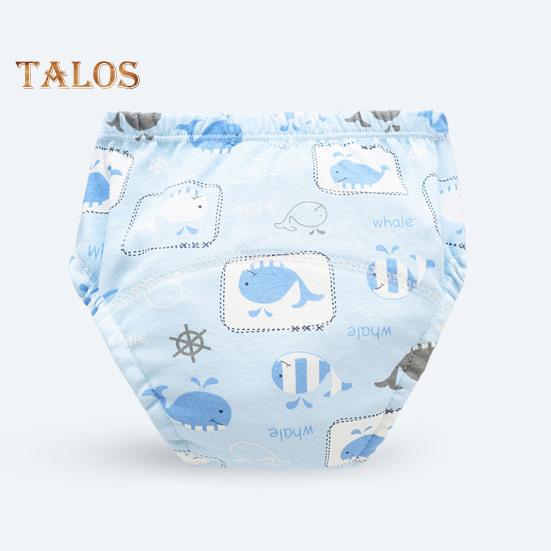 6 шт. нижнего белья для приучения к горшку, дышащие детские подгузники, герметичные трусики для приучения к горшку, регулируемые резинки, трусики для писания для малышей