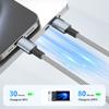 0.3m Type-C to Lightning 8Pin Cable PD 27W 480Mbps Data Cord Magnetic Storage Line